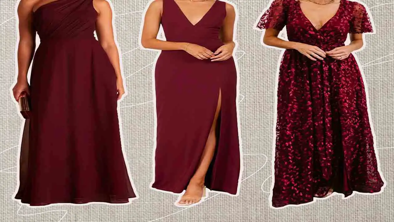 Complementary Colors For Burgundy Dresses