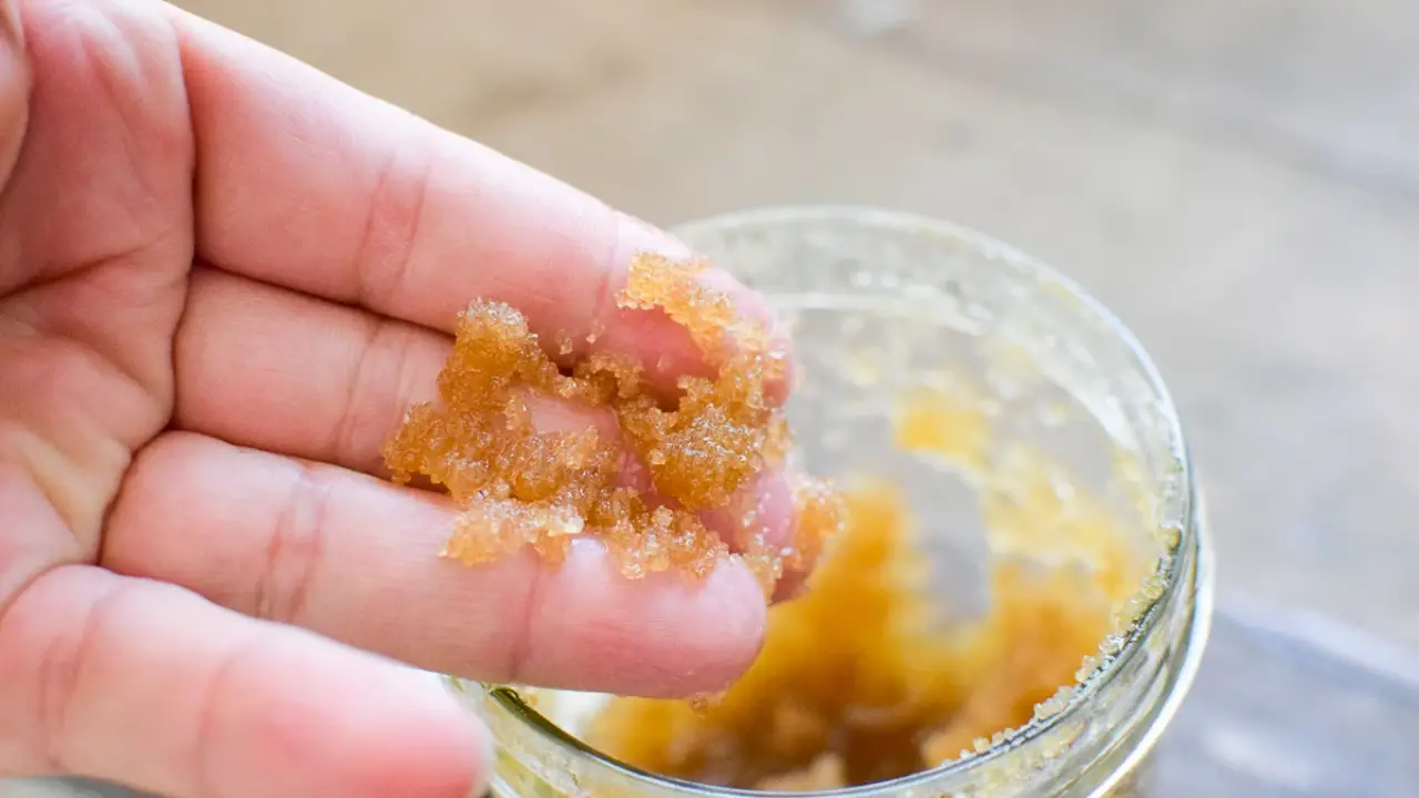 Creating A Sugar Scrub Mixture