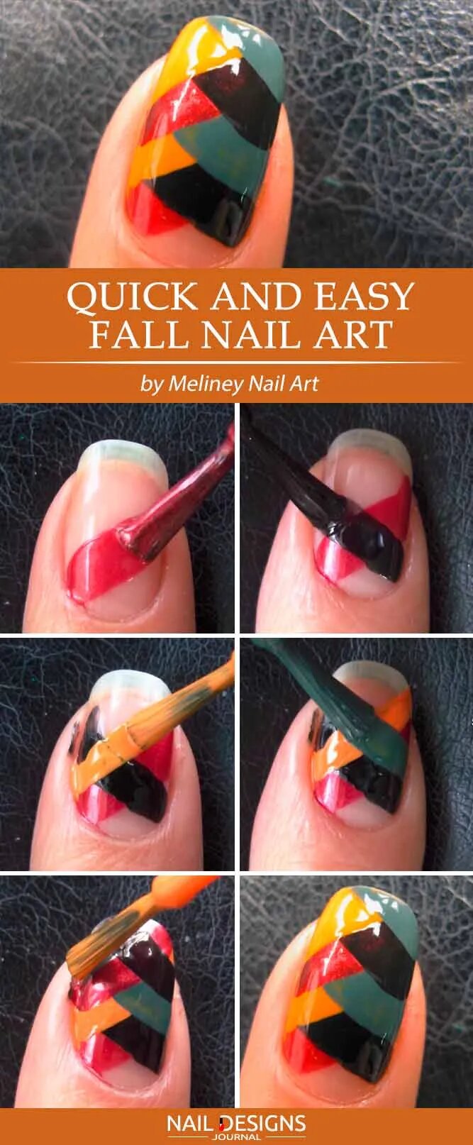 Fall Nail Art Tutorial