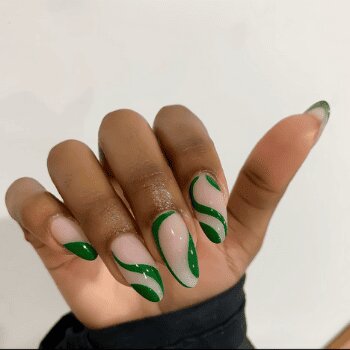 Green Swirls