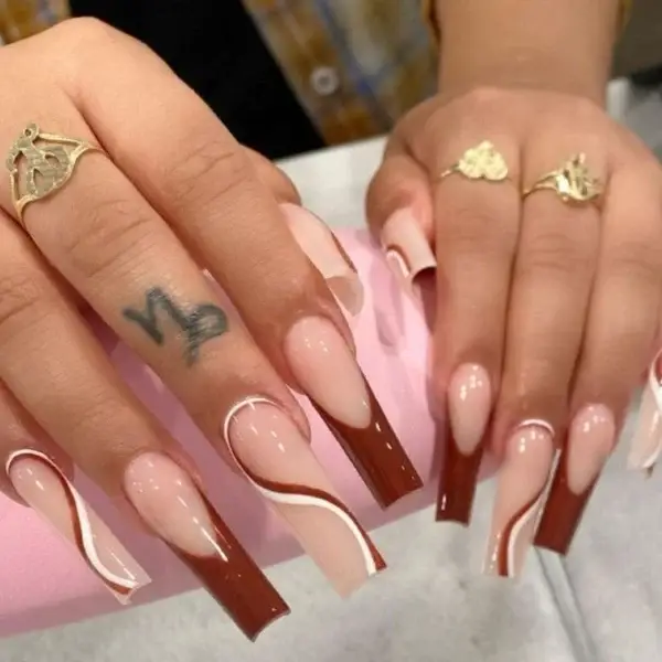 Long Square Nails