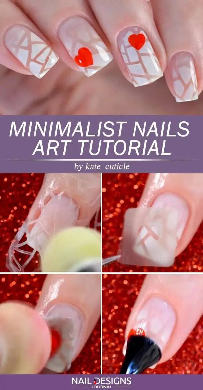 Minimalistic Nails Art Tutorial