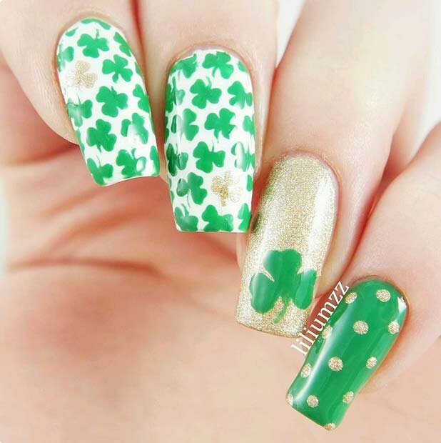 Polka Dots And Shamrocks