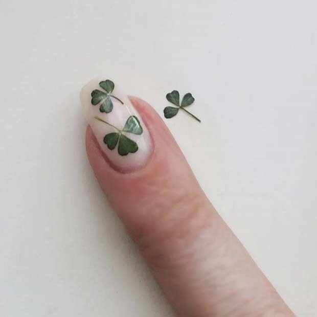 Real Clover Nails