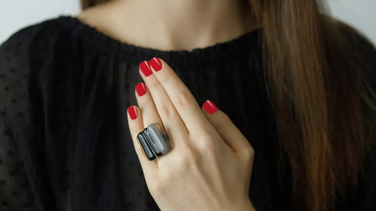 So, What Color Nails Go With A Black Dress