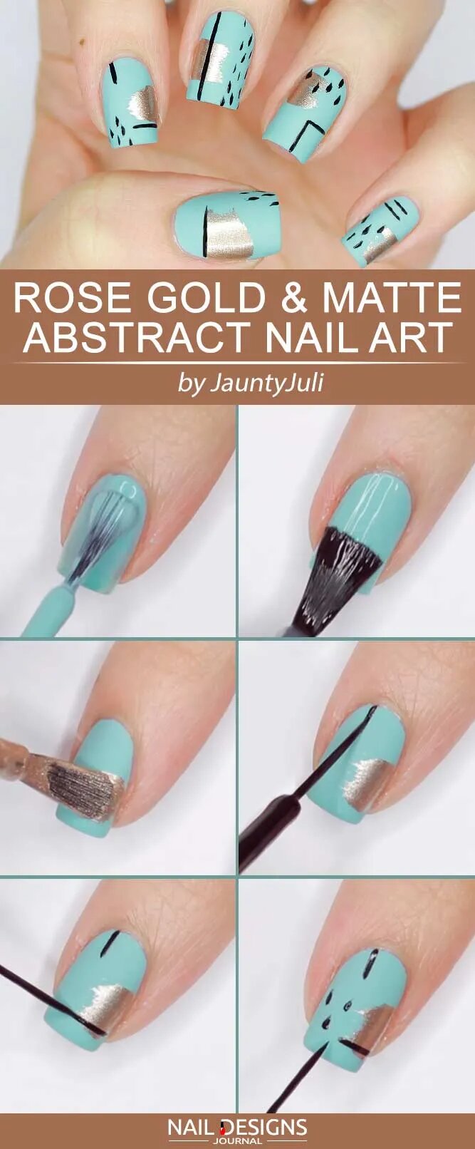 Cute Blue Nails Designs