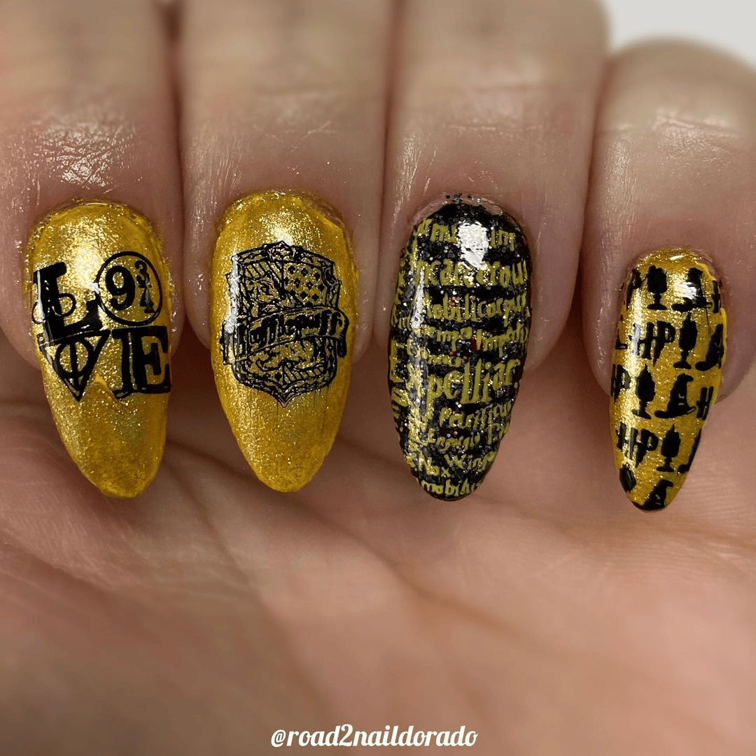 Glitter & Yellow