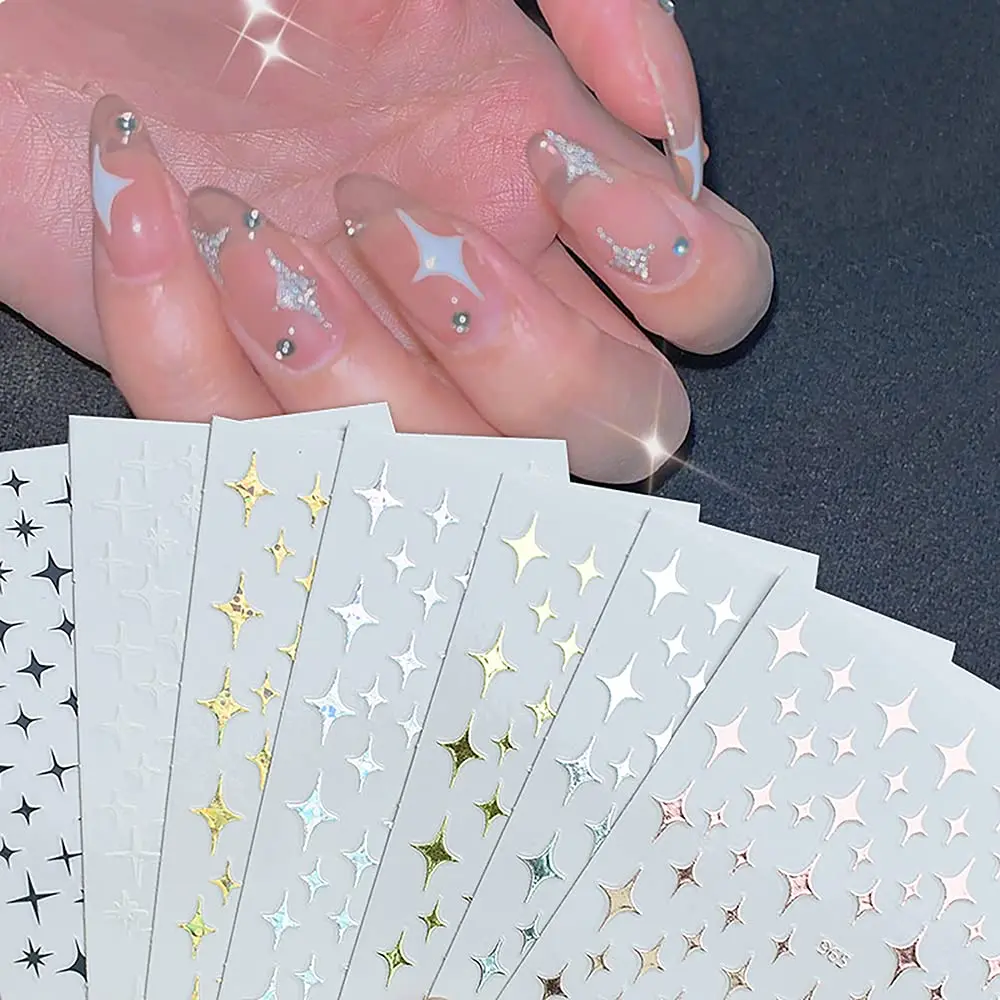 Star Decal Nails