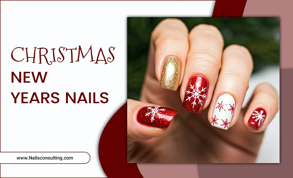 Christmas New Years Nails