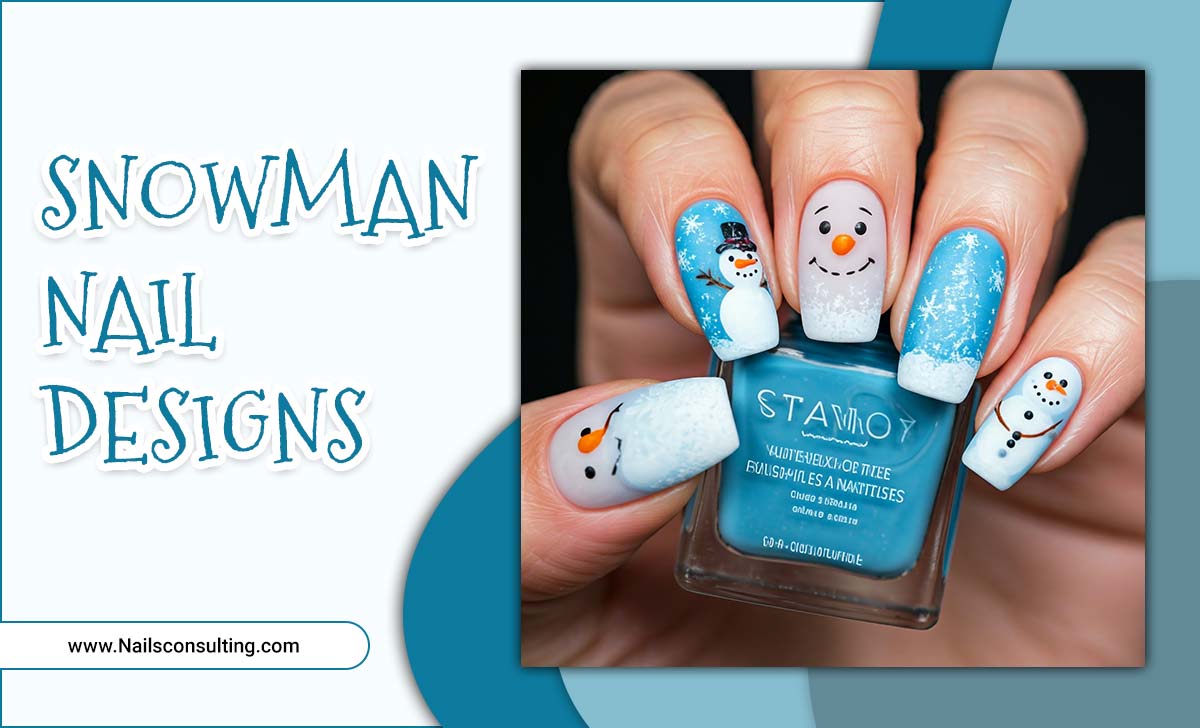 Snowman Nail Designs