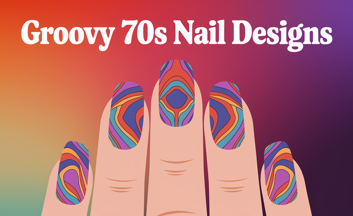 70S Nail Designs