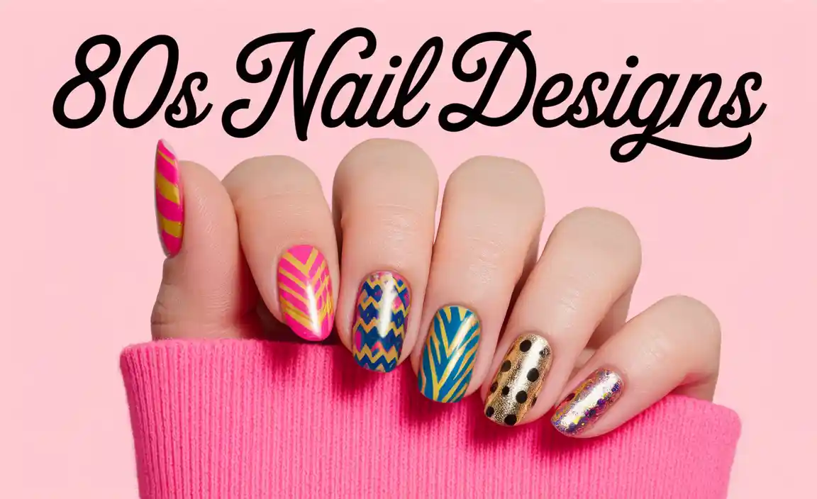80S Nail Designs