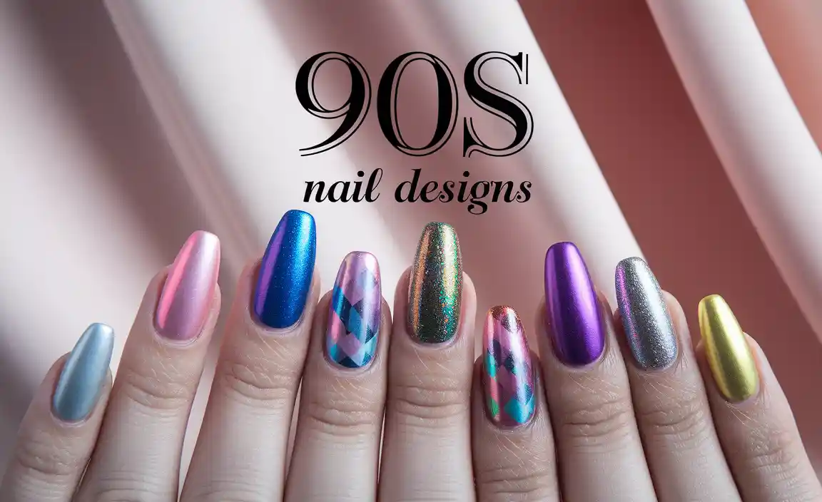90S Nail Designs
