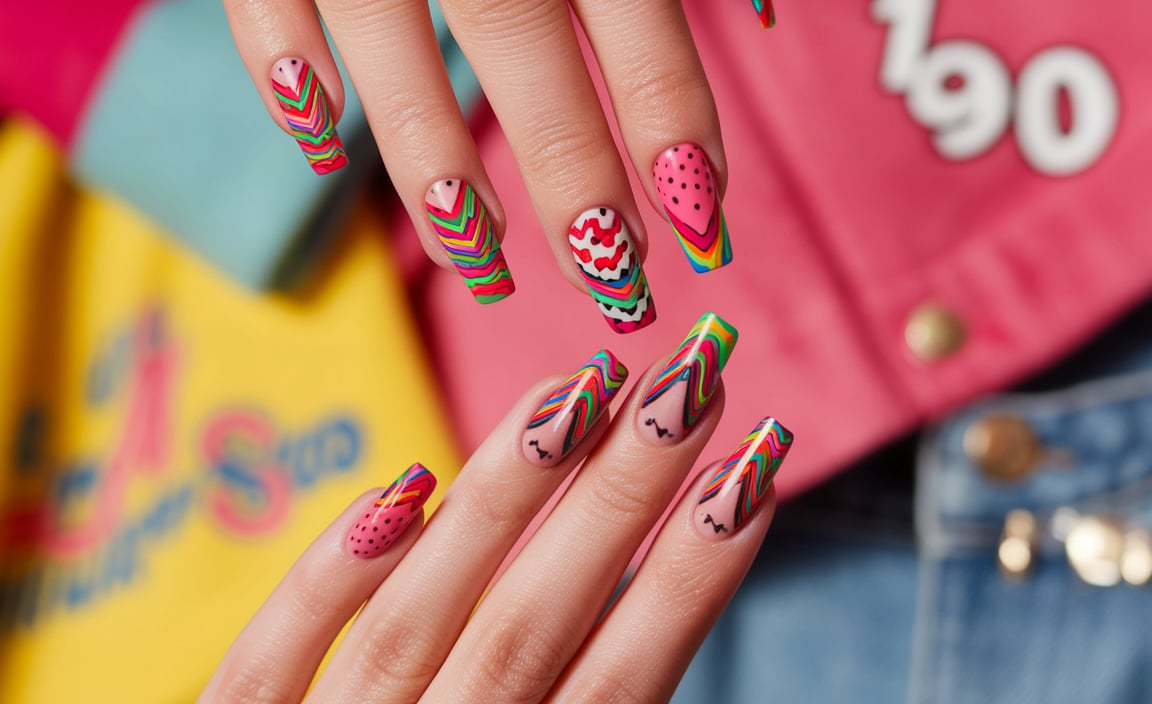 90s Nail Designs in Today's Fashion Industry