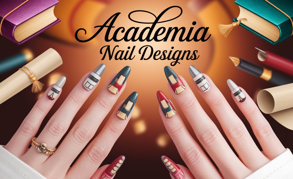 Academia Nail Designs