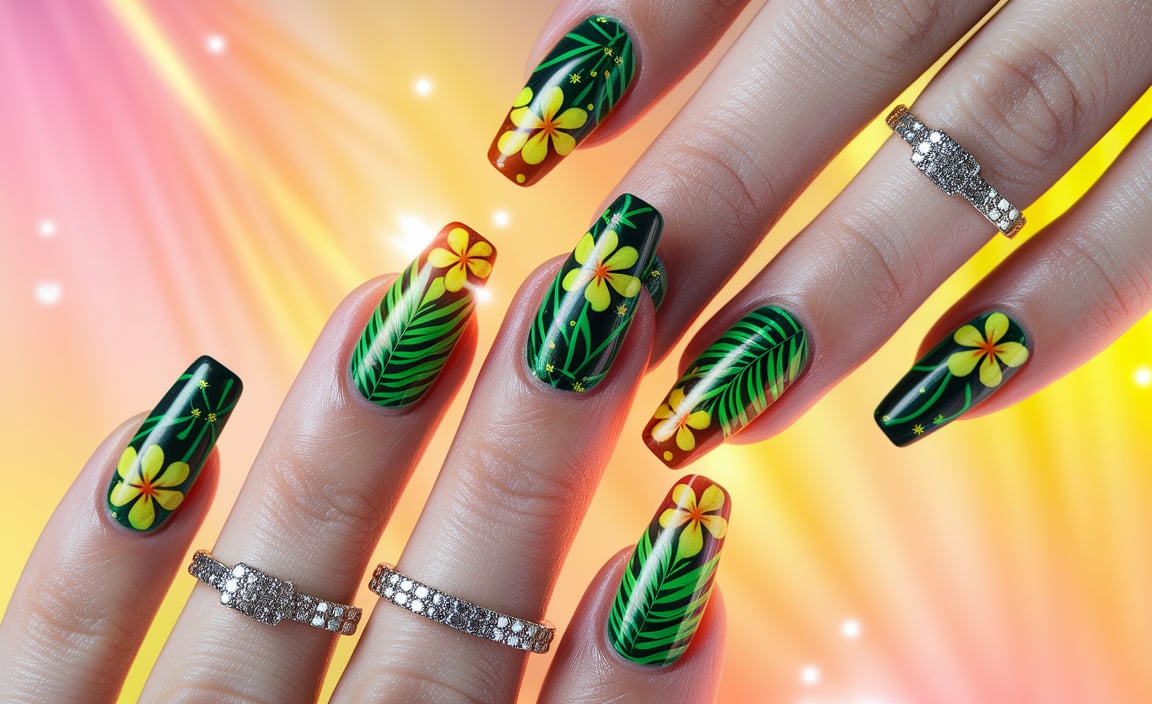 Accessorizing Your Nails for the Birthday Party