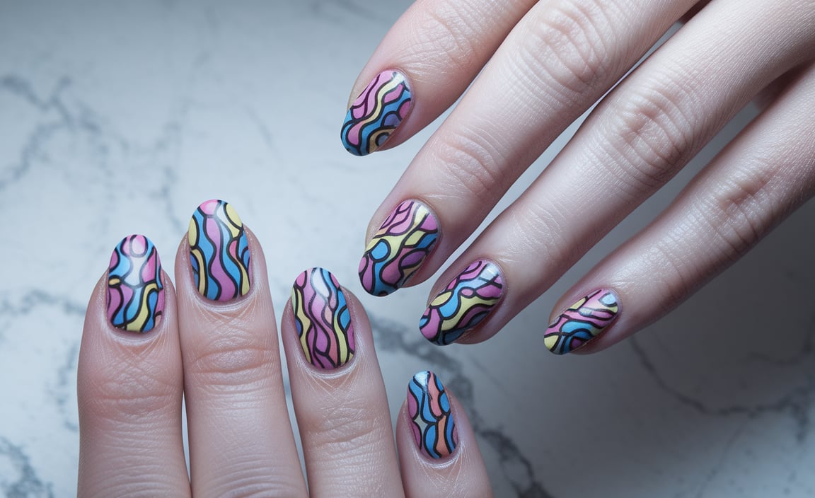 Caring for Your Abstract Nail Art