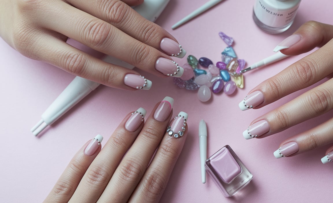 How to Achieve 3D French Tip Nails at Home