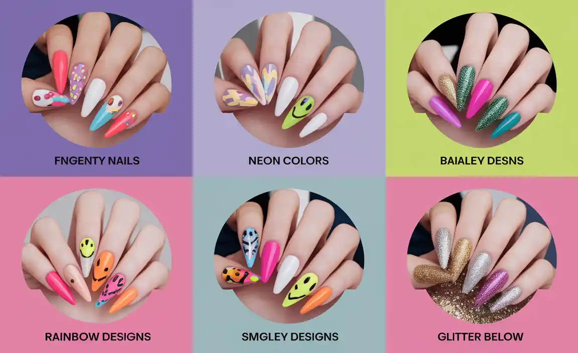 Popular 90s Nail Trends