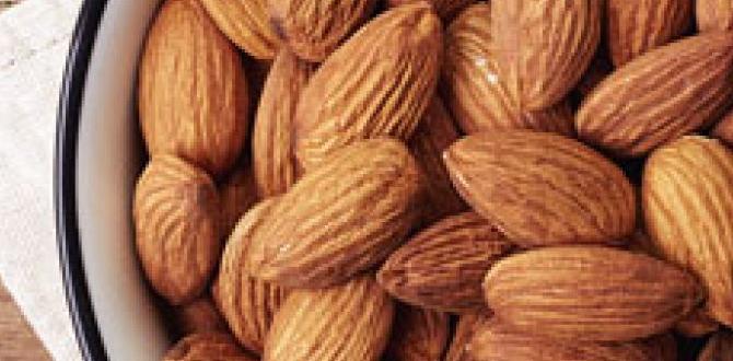 almond gold nails