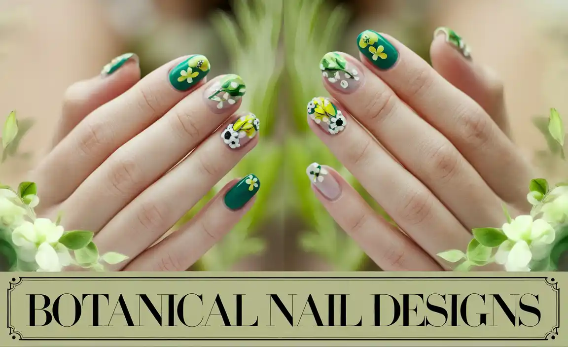 Botanical Nail Designs