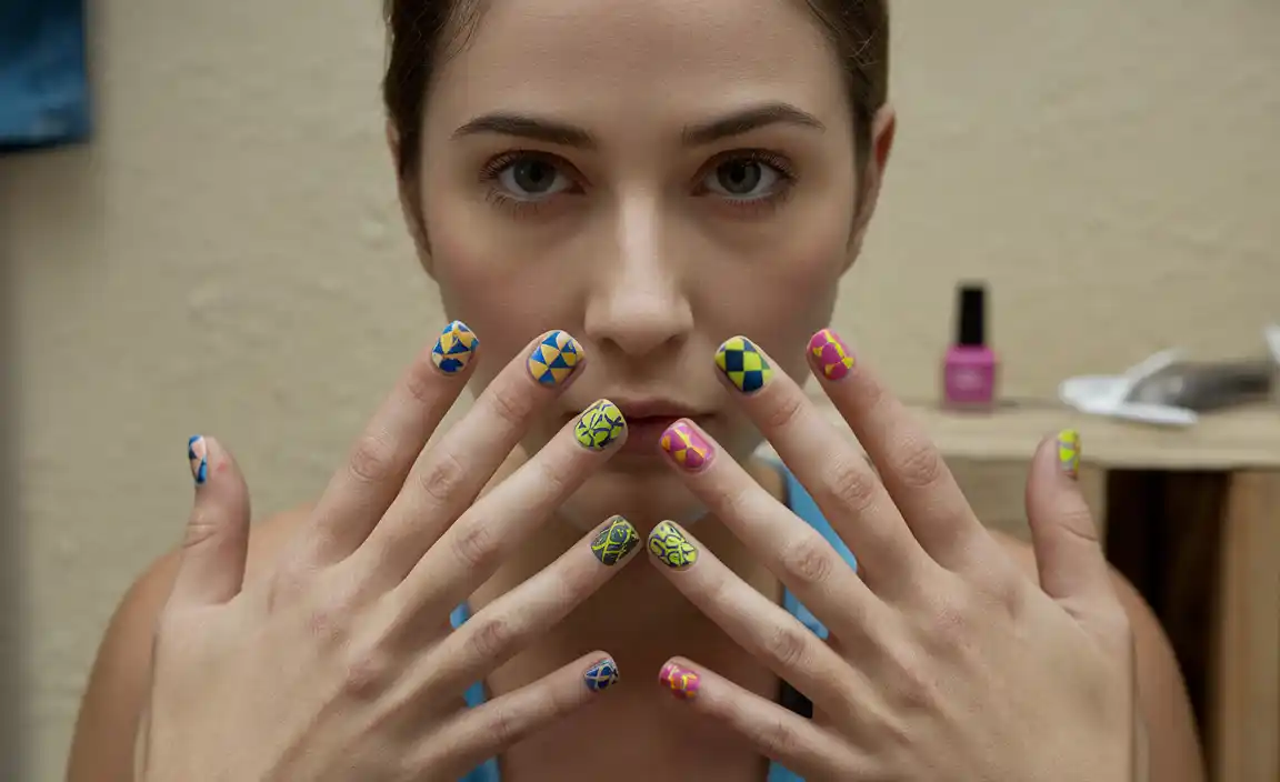 Creative Border Nail Designs To Try This Season
