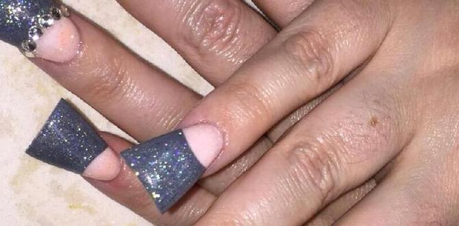 charcoal nail designs