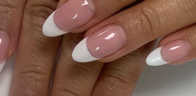 chocolate french nails