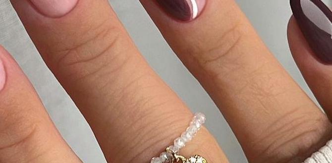chocolate nail designs
