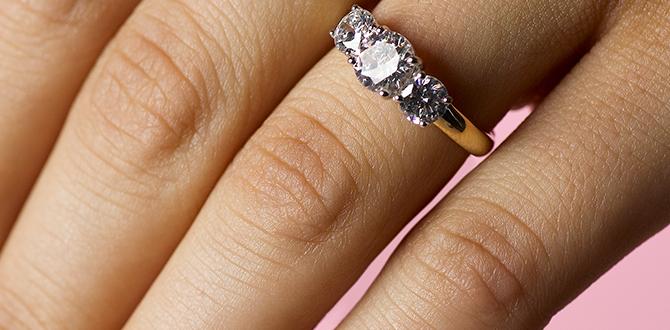 engagement chrome nails