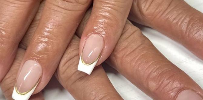 gel x french nails ideas