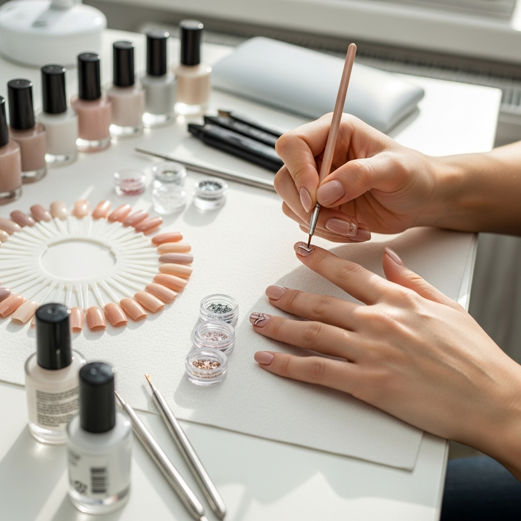 Generate an eye-catching, high-quality featured image prompt for a blog post about: Modern Bridal Nu