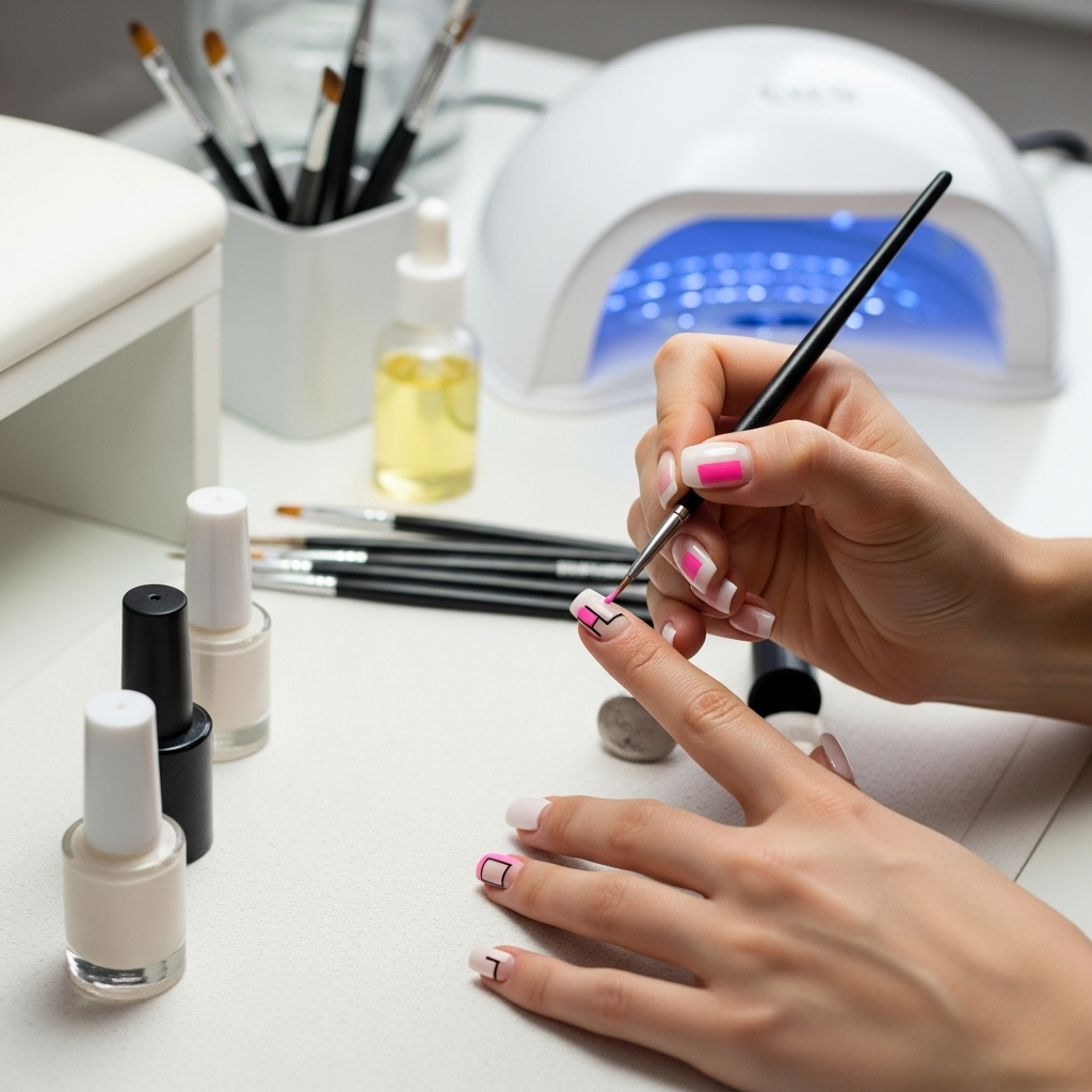 Generate an eye-catching, high-quality featured image prompt for a blog post about: Negative Space M