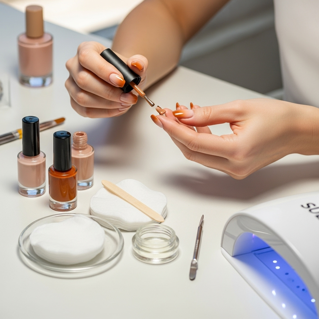 Generate an eye-catching, high-quality featured image prompt for a blog post about: Ombre Nude to Ca