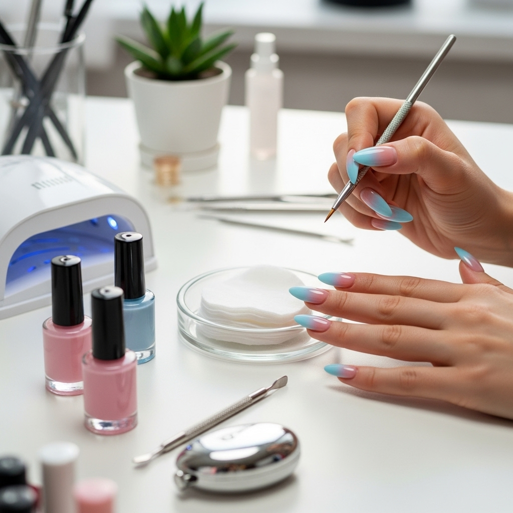 Generate an eye-catching, high-quality featured image prompt for a blog post about: Ombre Pastel Pin