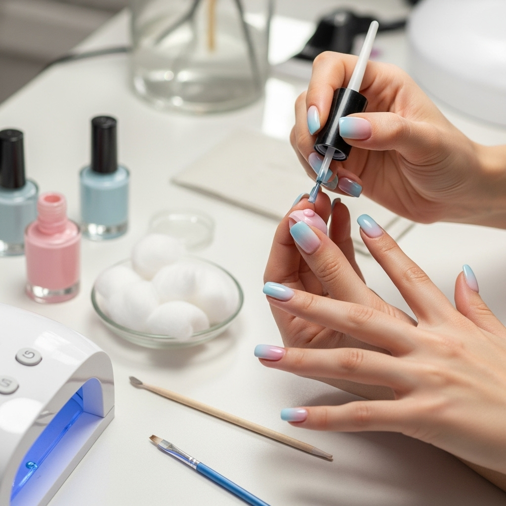 Generate an eye-catching, high-quality featured image prompt for a blog post about: Ombre Pastel Pin