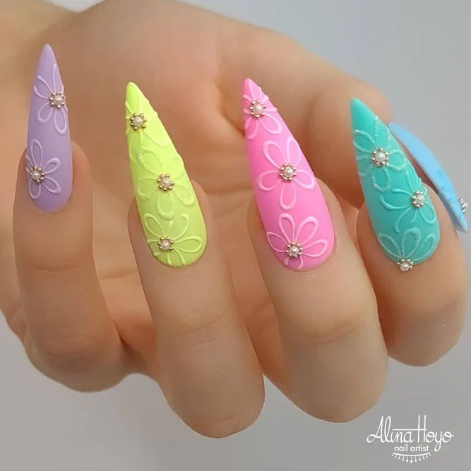 Matte-Pink-Nail-Polish-With-Another-Colors-1 (1)