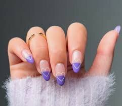 Nails-Design-With-Purple-Colors-10