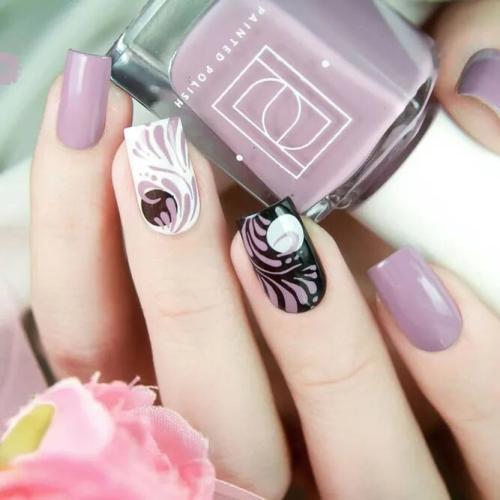 Abstract-Mauve-Color-Nails-1