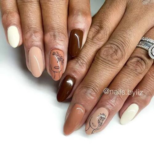 Abstract-Nails-Design-To-Salute-The-Autumn-2