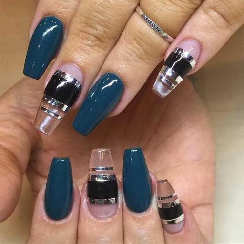 Amazing-Greenish-Blue-Nails-Designs-4