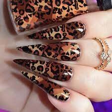 Animal-Print-On-Long-Nails-6