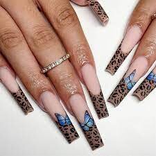 Animal-Print-On-Long-Nails-7