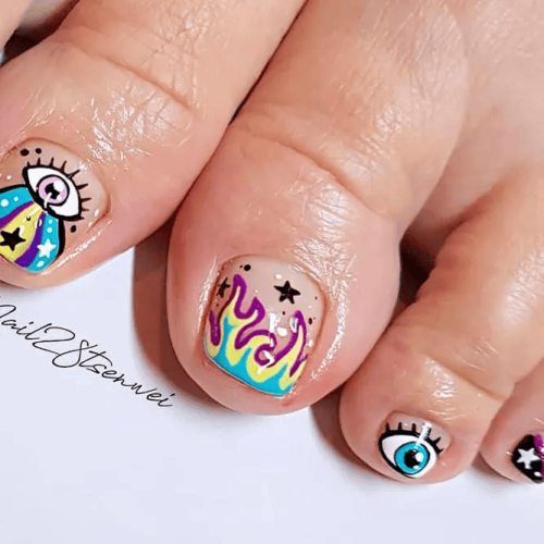 Artsy-Toe-Nail-Designs-3