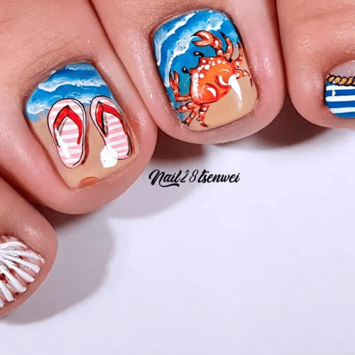 Artsy-Toe-Nail-Designs-4