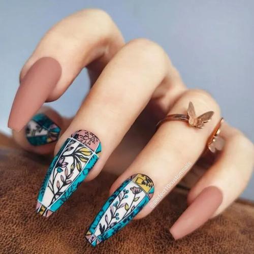 Ballerina-Nails-With-Matte-Effect-4