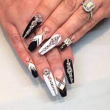 Ballerina-Nails-with-Rhinestones-4