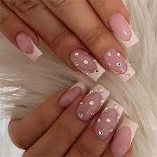 Ballerina-Nails-with-Rhinestones-5