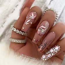 Best-Bling-Nude-Matte-Nails-8