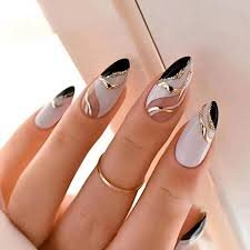 Black-French-Tip-Nails-10